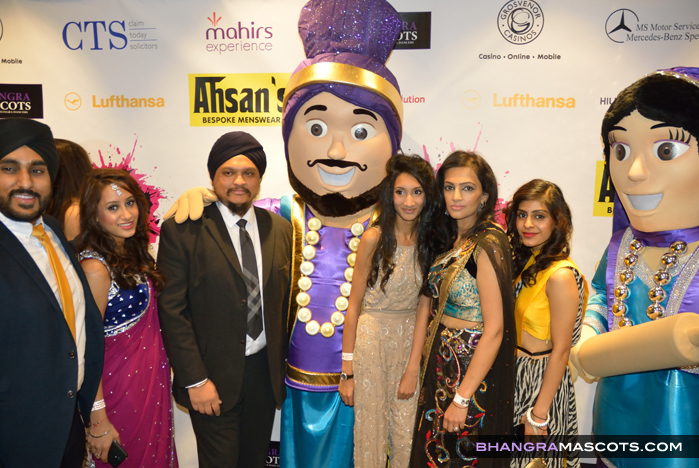Bhangra Mascots - Brit Asia TV Music Awards 2014