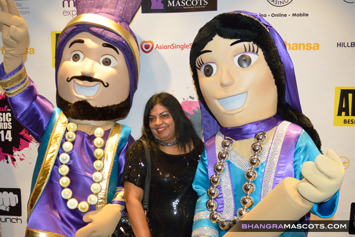 Bhangra Mascots - Brit Asia TV Music Awards 2014