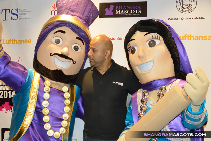 Bhangra Mascots - Brit Asia TV Music Awards 2014