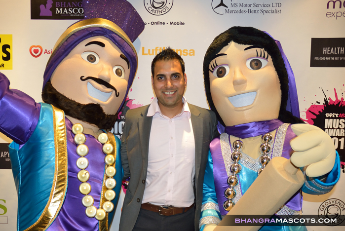 Bhangra Mascots - Brit Asia TV Music Awards 2014