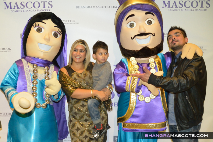 Bhangra Mascots - Brit Asia TV Music Awards 2014
