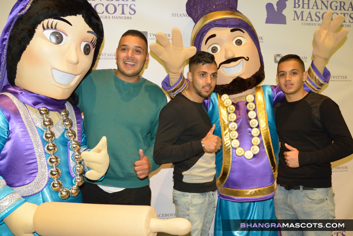 Bhangra Mascots - Brit Asia TV Music Awards 2014