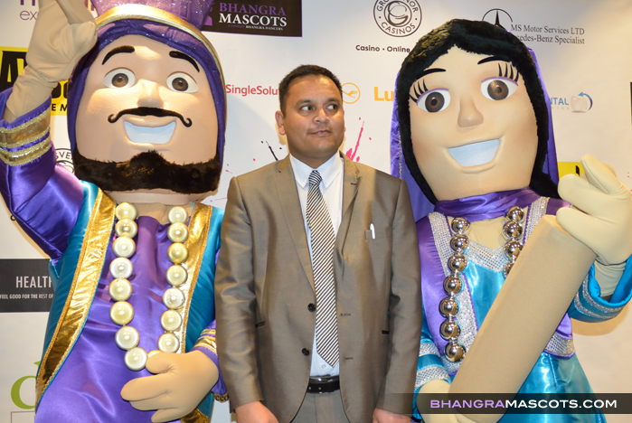 Bhangra Mascots - Brit Asia TV Music Awards 2014