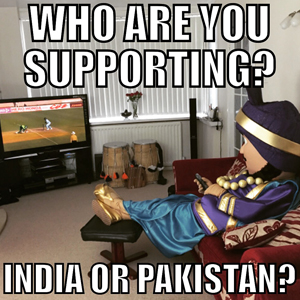Bhangra Mascots Meme - Cricket